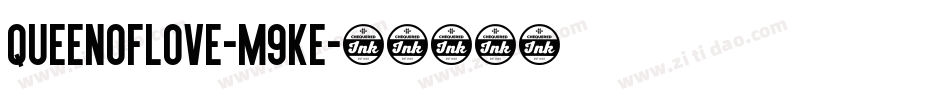QueenOfLove-M9Ke字体转换