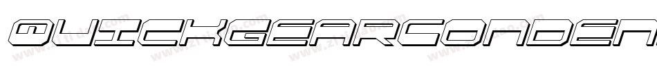 QuickgearCondensed-GmLG字体转换