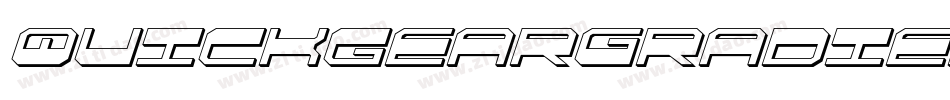 QuickgearGradient-6qDY字体转换