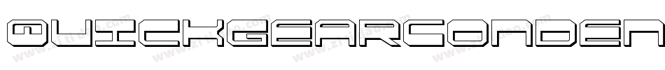 QuickgearCondensedItalic-jwoG字体转换