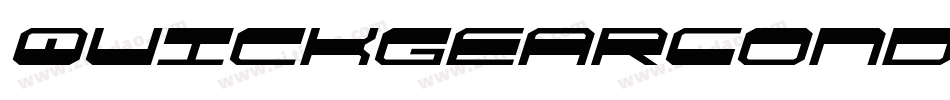 QuickgearCondensed-GmLG字体转换