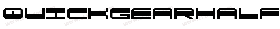QuickgearHalftone-9l1K字体转换