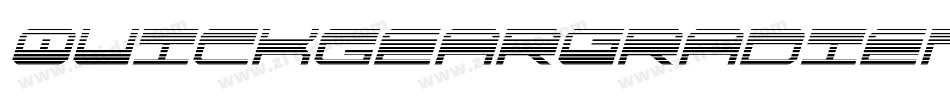 QuickgearGradient-6qDY字体转换
