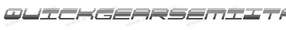 QuickgearSemiItalic-RaOA字体转换 QuickgearSemiItalic-RaOA字体转换