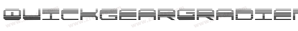 QuickgearGradient-6qDY字体转换