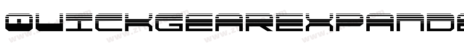 QuickgearExpandedItalic-5Ap8字体转换 QuickgearExpandedItalic-5Ap8字体转换