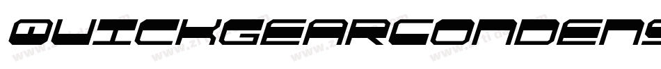 QuickgearCondensed-GmLG字体转换