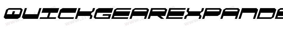 QuickgearExpandedItalic-5Ap8字体转换 QuickgearExpandedItalic-5Ap8字体转换