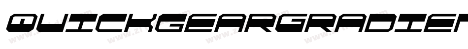 QuickgearGradient-6qDY字体转换
