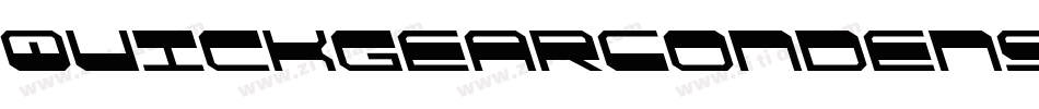 QuickgearCondensed-GmLG字体转换
