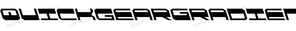 QuickgearGradient-6qDY字体转换