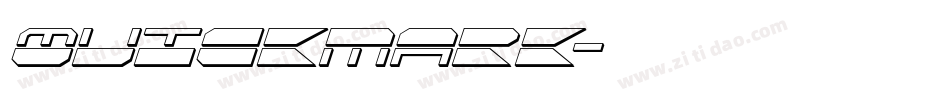 Quickmark字体转换