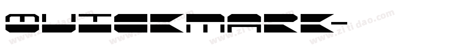 Quickmark字体转换