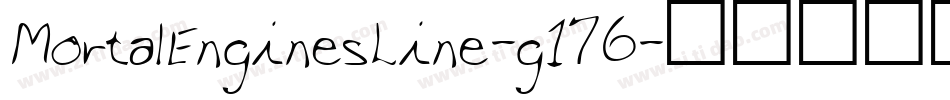 MortalEnginesLine-g176字体转换
