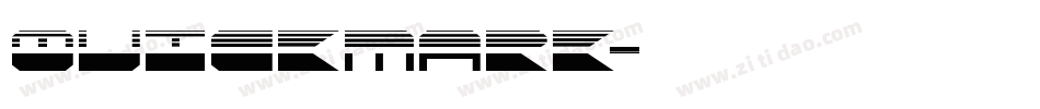 Quickmark字体转换