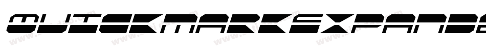 QuickmarkExpandedItalic-1W7B字体转换