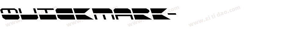 Quickmark字体转换