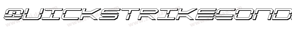 QuickstrikeCondensed-nz0V字体转换
