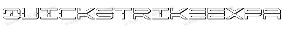 QuickstrikeExpanded-R4OV字体转换