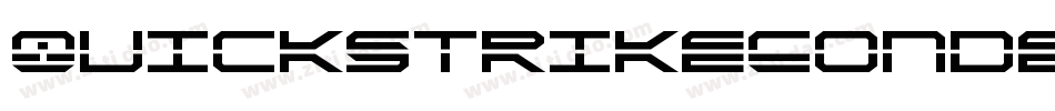 QuickstrikeCondensedItalic-1WO0字体转换