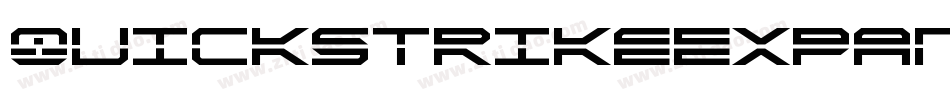 QuickstrikeExpanded-R4OV字体转换