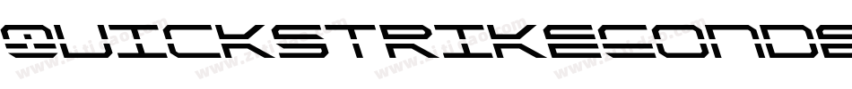 QuickstrikeCondensedItalic-1WO0字体转换