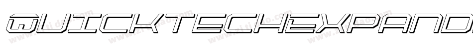 QuicktechExpanded-lmBq字体转换