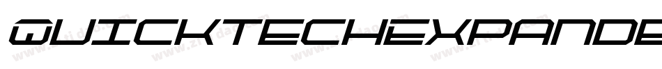 QuicktechExpanded-lmBq字体转换
