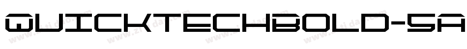 QuicktechBold-5A3j字体转换