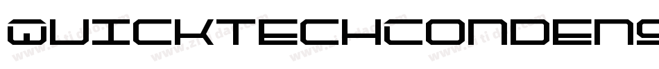 QuicktechCondensedItalic-9lz0字体转换