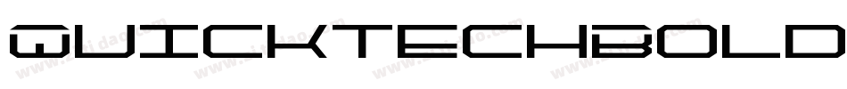 QuicktechBold-5A3j字体转换