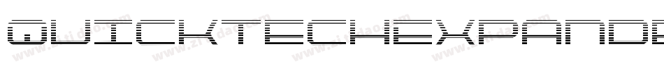 QuicktechExpanded-lmBq字体转换