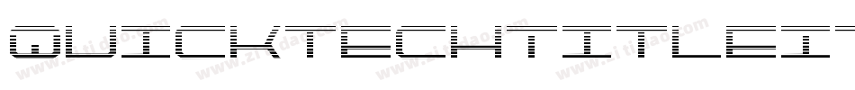 QuicktechTitleItalic-vWXL字体转换