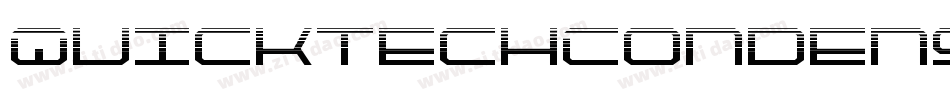 QuicktechCondensed-y9XZ字体转换