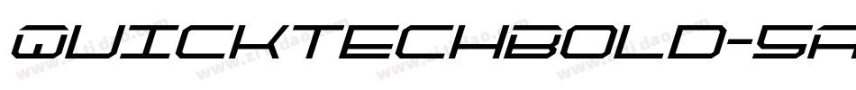 QuicktechBold-5A3j字体转换