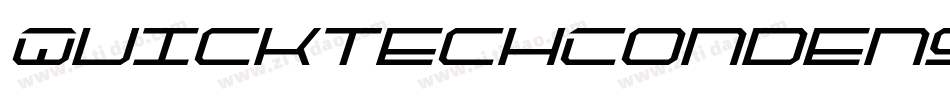 QuicktechCondensed-y9XZ字体转换