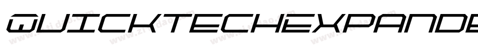 QuicktechExpanded-lmBq字体转换