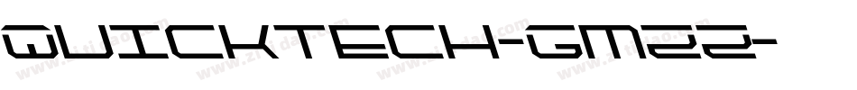 Quicktech-GmZZ字体转换