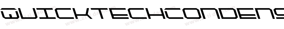 QuicktechCondensedItalic-9lz0字体转换