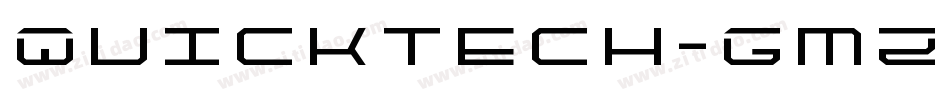 Quicktech-GmZZ字体转换
