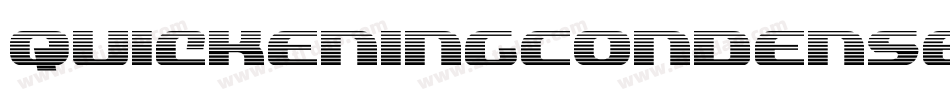 QuickeningCondensed-alxJ字体转换