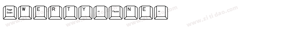 Qwerty-One字体转换
