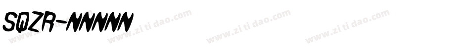 SQZR字体转换