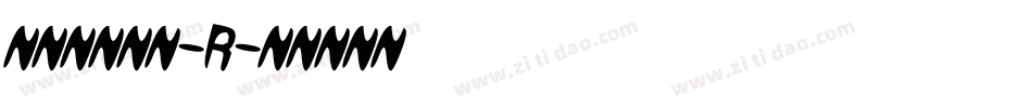 ジンペン毛羽-R字体转换