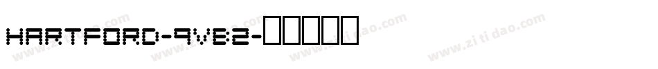 Hartford-9VB2字体转换