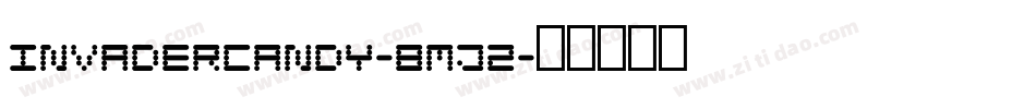 InvaderCandy-8Mj2字体转换