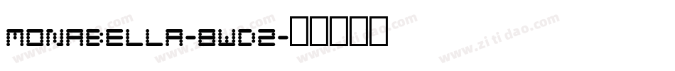 Monabella-8wd2字体转换