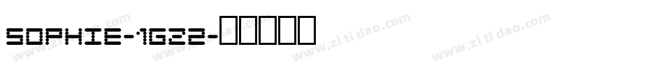 Sophie-1Gz2字体转换