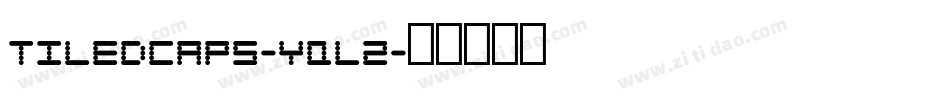 TiledCaps-yql2字体转换