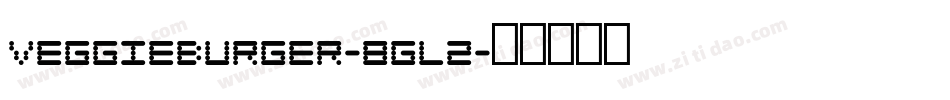 Veggieburger-8gl2字体转换